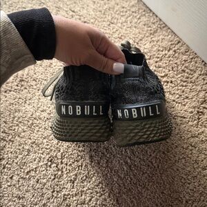 NOBULL Black and Green Athletic Shoes